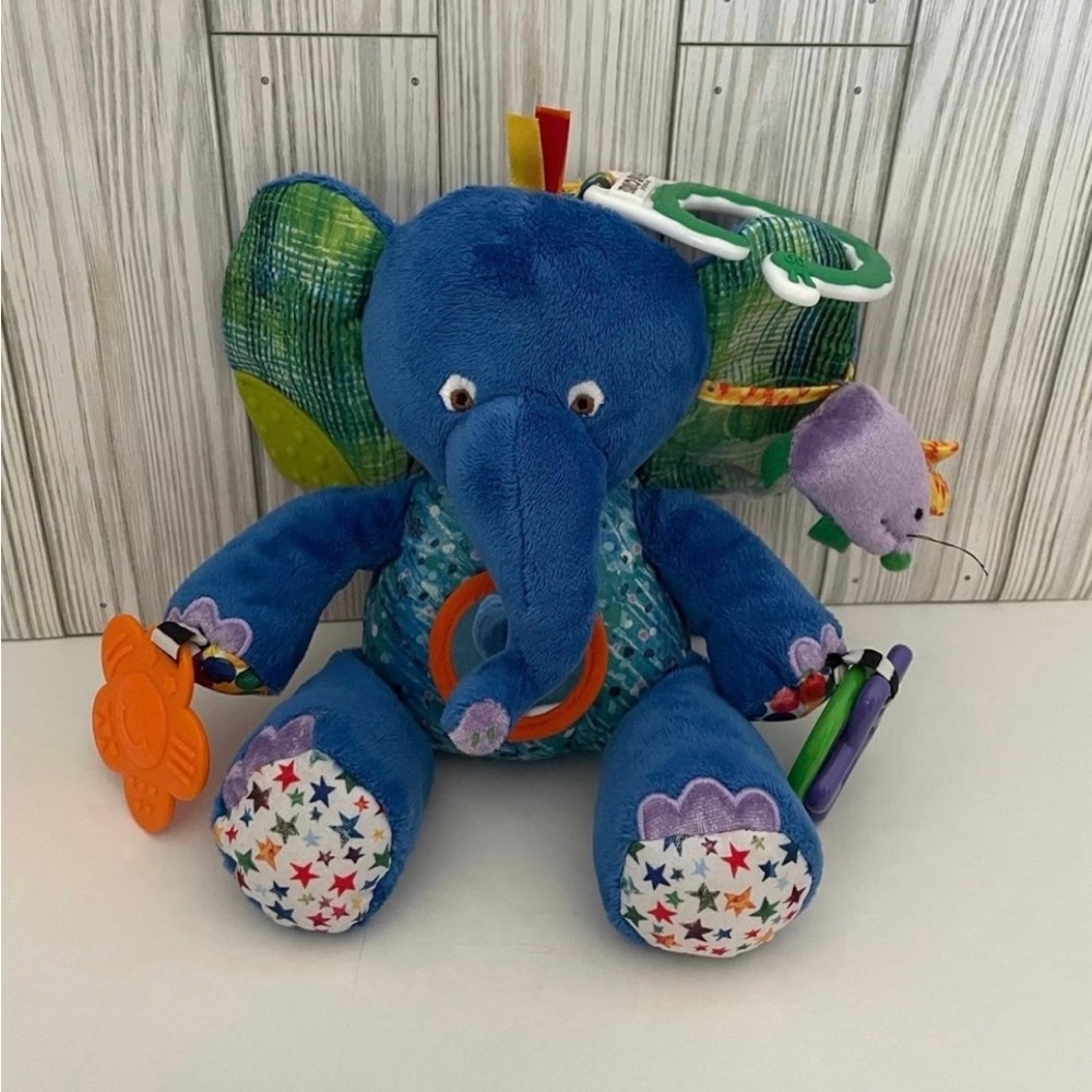 Eric Carle Elephant Lovey Rattle
Crinkle Activity Toy